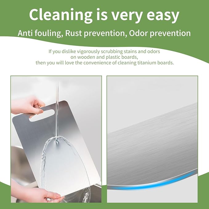 Shopia™ Titanium Cutting Board - لوح تقطيع التيتانيوم