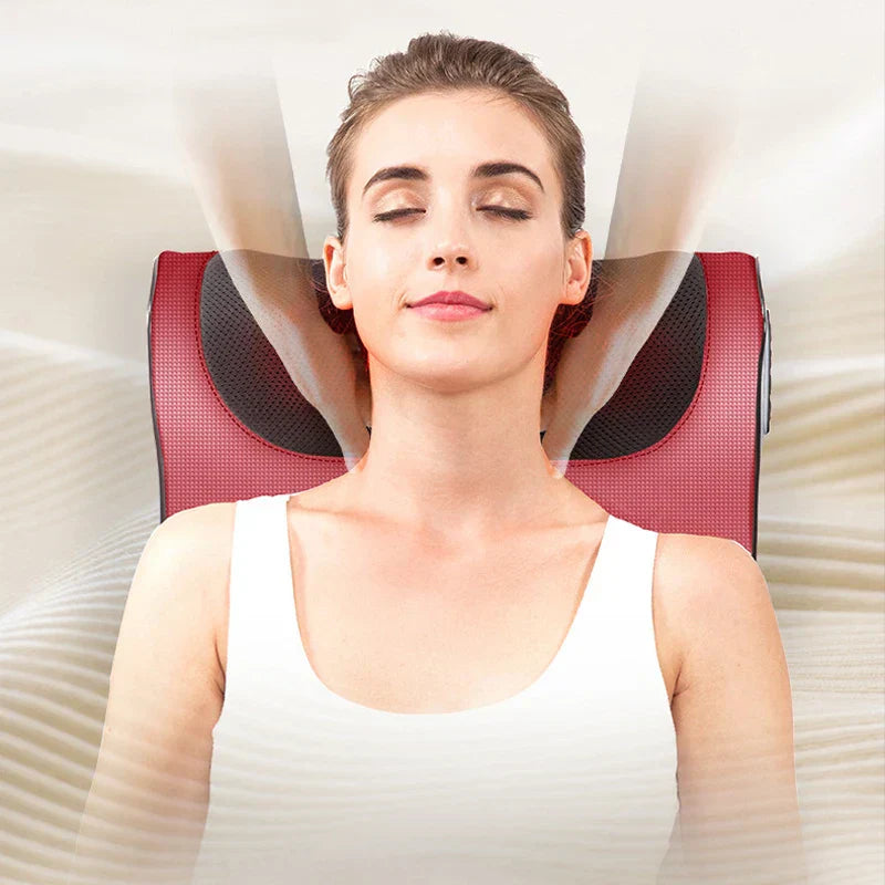 Shopia™ Red Pillow Massager – جهاز تدليك الوسادة الحمراء