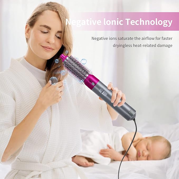 Shopia™ Hot Hair Brush 5 in 1 – فرشاة الشعر الساخنة 5 في 1