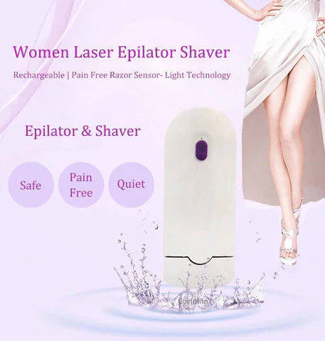 Shopia™Purple Epilator – آلة إزالة الشعر البنفسجية