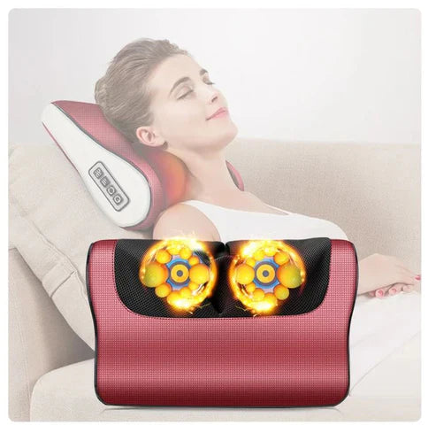 Shopia™ Red Pillow Massager – جهاز تدليك الوسادة الحمراء