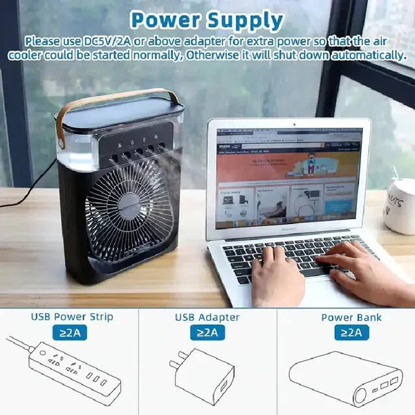 Shopia™Mini Air Cooler  ميني مكيف الهواء المحمول