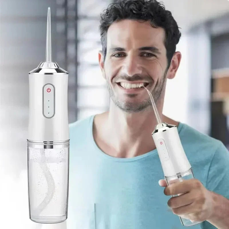 Shopia™3 In 1 Oral Irrigatorجهاز ري الفم 3 في 1