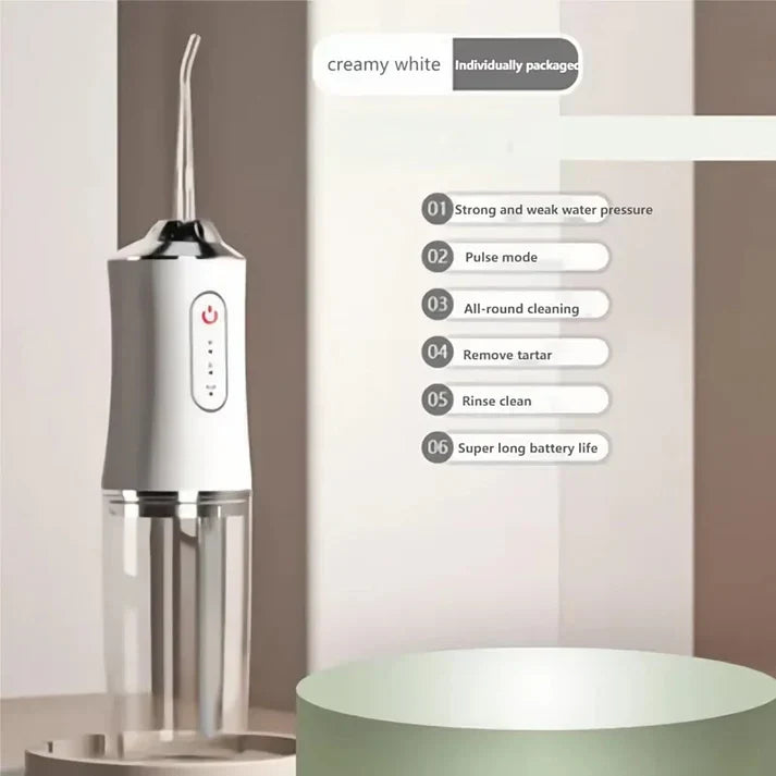 Shopia™3 In 1 Oral Irrigatorجهاز ري الفم 3 في 1